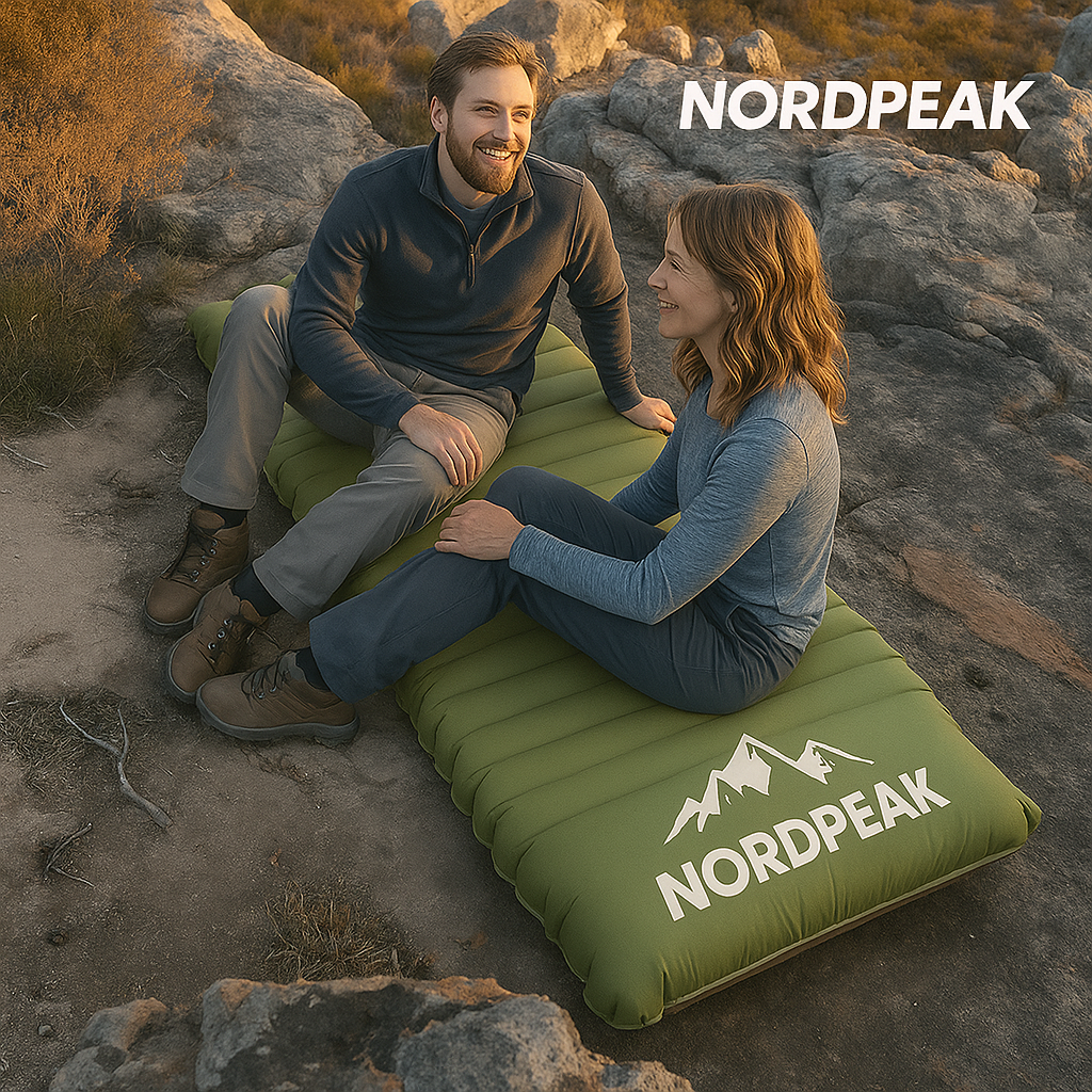 Ultralätt och kompakt luftmadrass