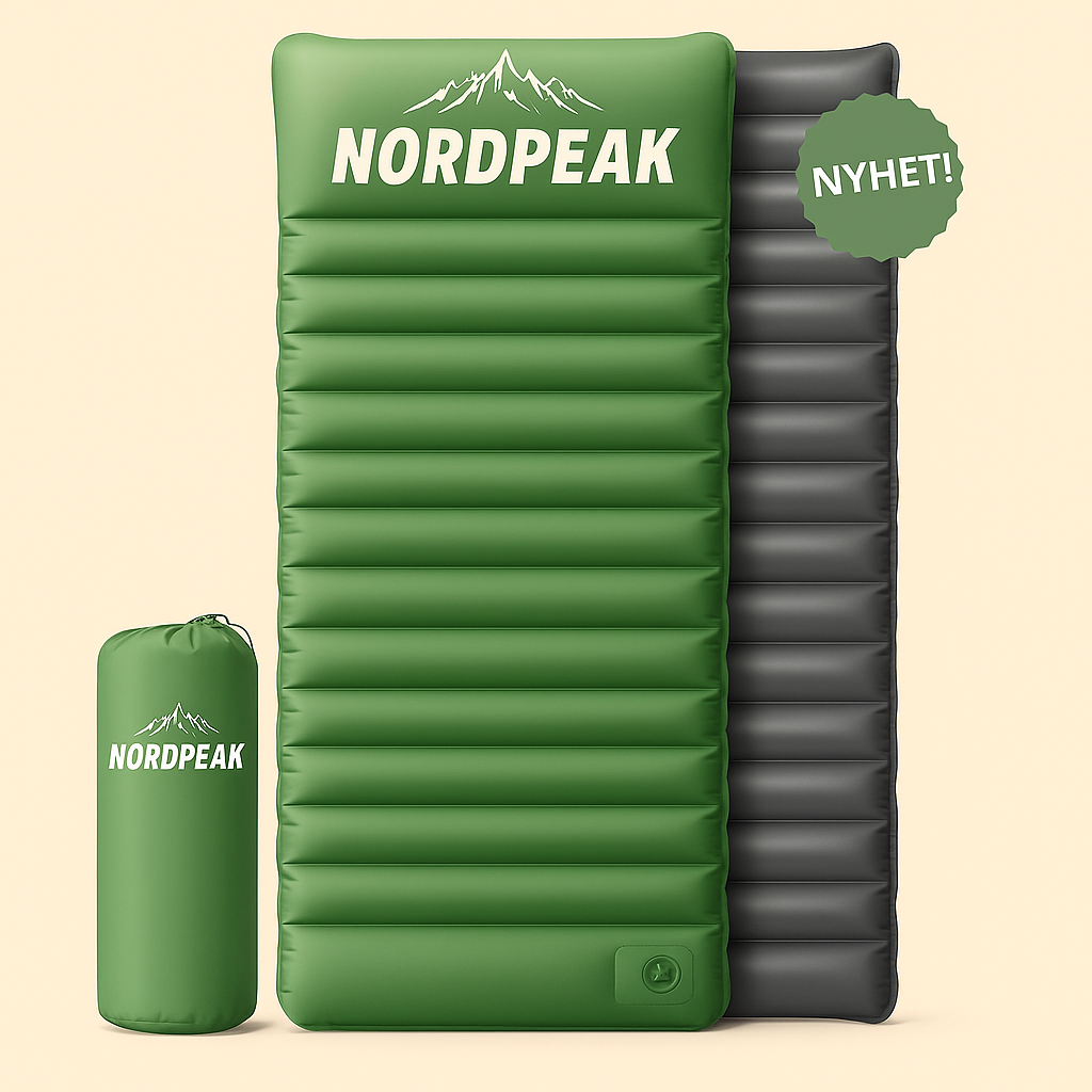 Ultralätt och kompakt luftmadrass